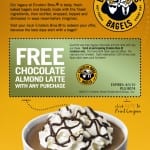 Free Latte at Einstein Bros. With Purchase