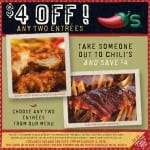 $4 off 2 Entrees at Chili's