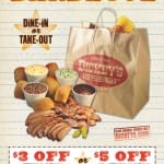 Save on Family Packs at Dickey's Barbecue