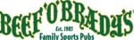 $5 Off $25 at Beef O' Brady's