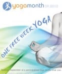 Free Week of Yoga With Yoga Month Card