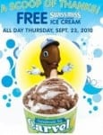 Free Ice Cream at Carvel, Today Only
