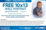 Free 10x13 Portrait at PictureMe Studios