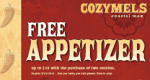 Free Appetizer at Cozymel's