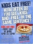 Kids Eat Free Every Day at IHOP