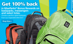 OfficeMax Special on Backpacks