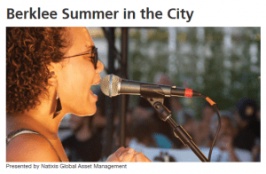 Berklee Summer in the City