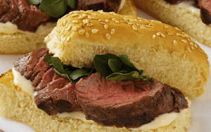 Morton's Petite Filet Mignon Sandwiches