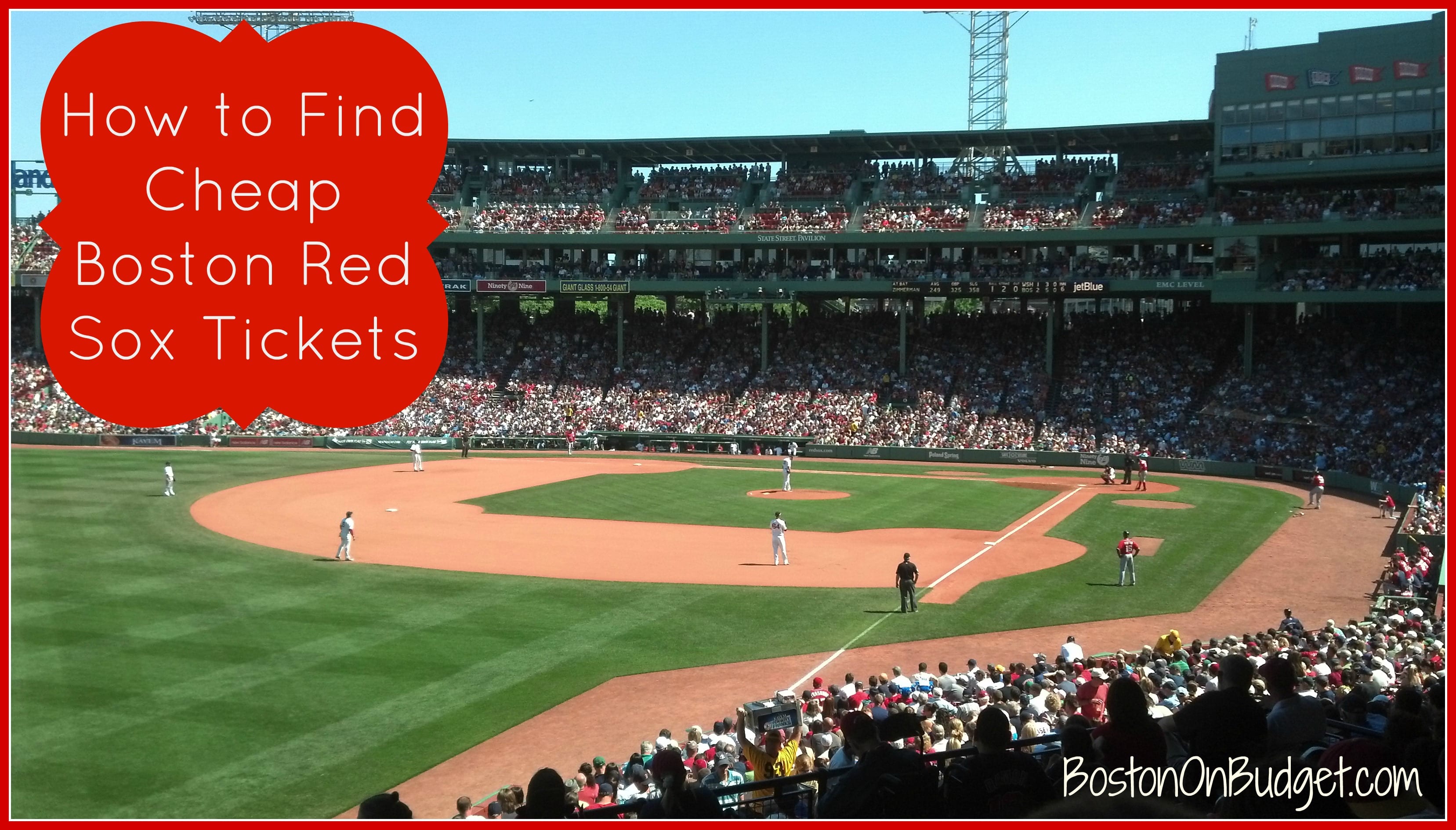 Boston Red Sox Tickets, Cheap Red Sox Tickets