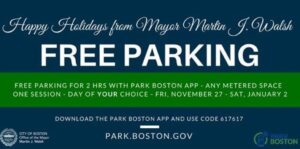 Free Parking in Boston 2015