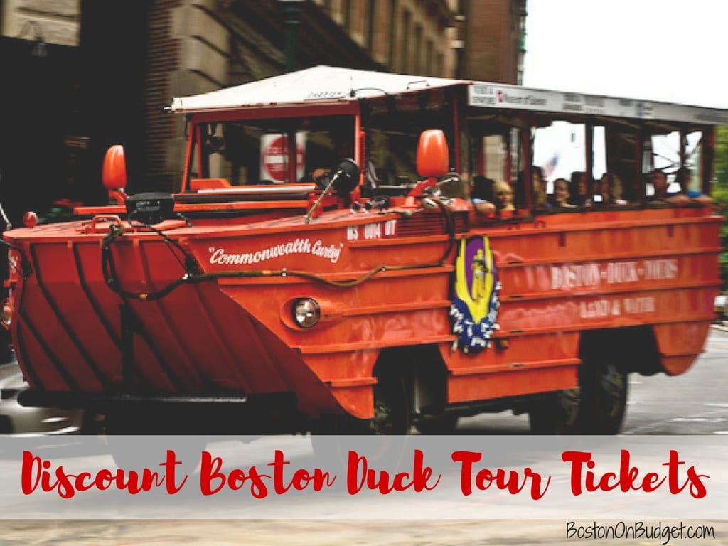 Boston Duck Tour Discounts for 25 for the 25th Anniversary