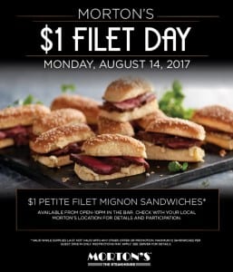 mortons filet day