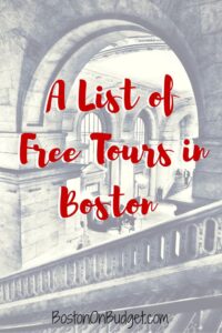 Free Boston Tours