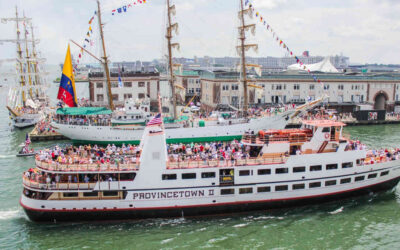 Seaport Top Deck Party on the MV Provincetown II in Boston