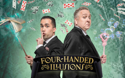 Four-Handed Illusions: Comedic Comedic Magic Duo at Hampshire House