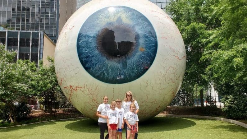 Image Credit: The Eyeball Monument - Facebook
