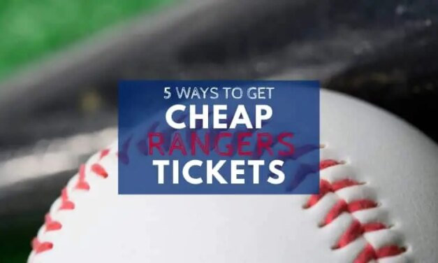 5 Ways to Get Cheap Texas Rangers Tickets This Season