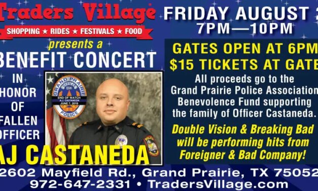 Help Support a Good Cause at the Officer AJ Castaneda Benefit Concert This Weekend