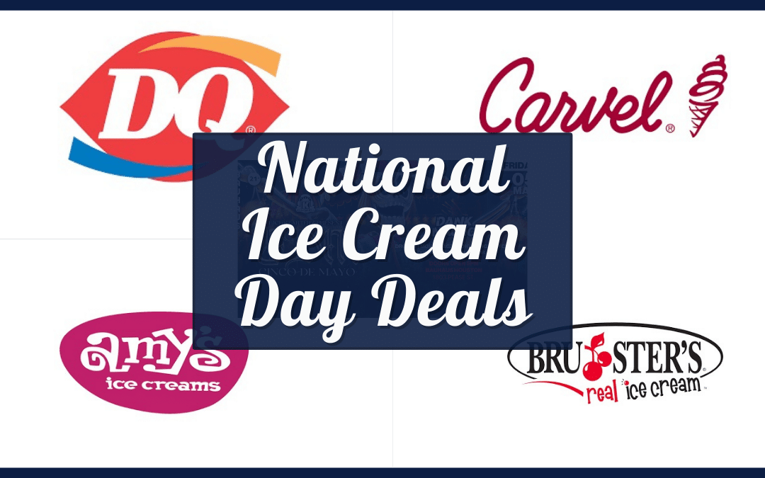 National Ice Cream Day 2023 – Sweet Deals from Dairy Queen, Carvel, Amy’s, and more!