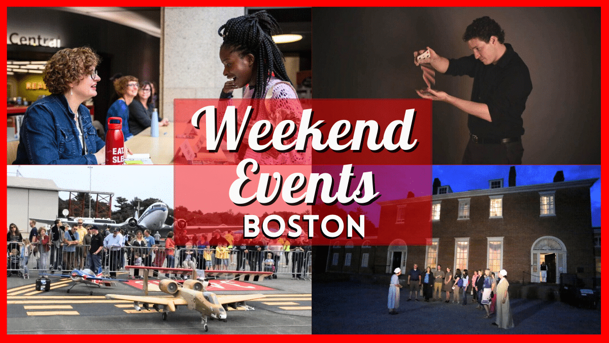 Things to do in Boston this Weekend of October 13 include Boston Book Festival 2023, Frightful Fridays, & More!