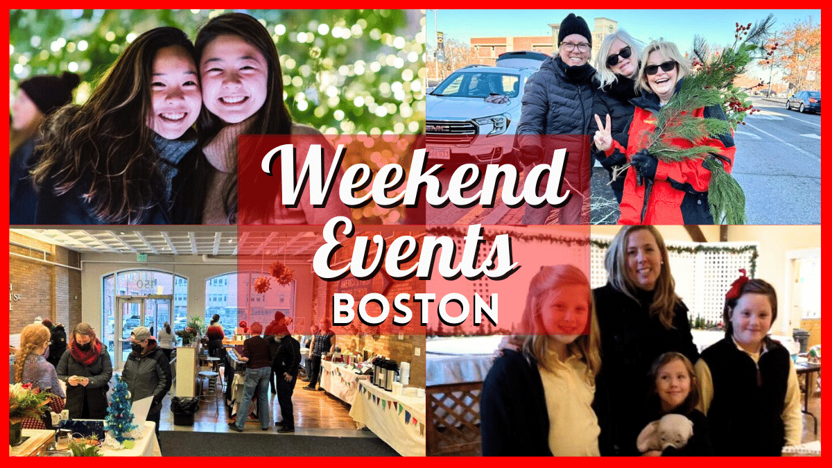 Things to do in Boston this Weekend of December 1 include Light Up Seaport 2023, Christmas Boutique & More!