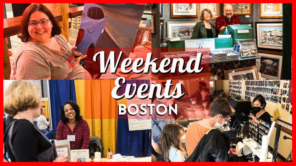 Things to do in Boston this Weekend of November 10 include German Christmas Market, Arlington Open Studios & More!