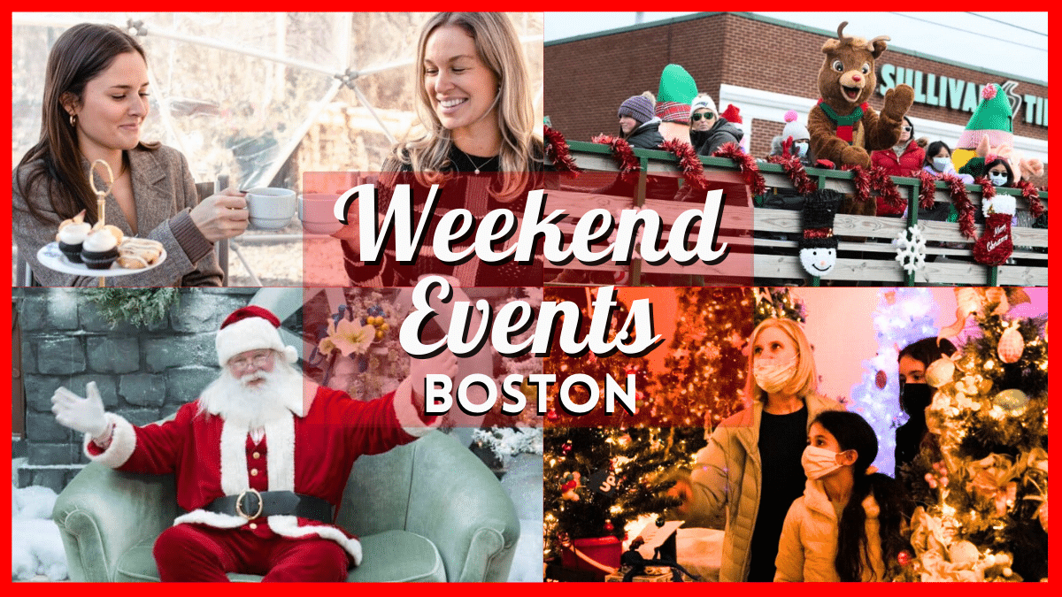 Things to do in Boston this Weekend of November 24 include Festival of Trees, Santa in the City & More!