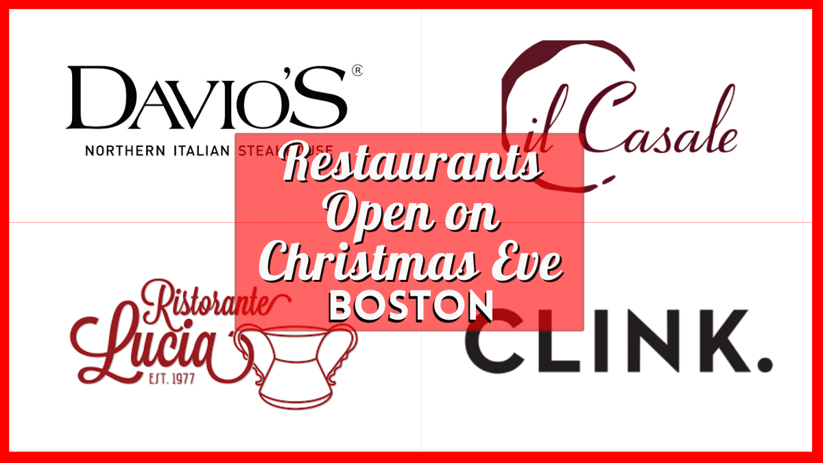 Boston Restaurants Open Christmas Eve 