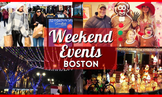 Things to do in Boston this Weekend of December 8 include Holiday Trolley, Somerville Illuminations & More!