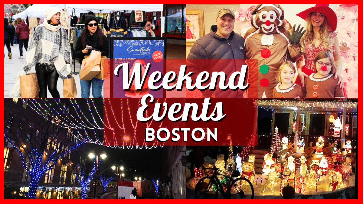 Things to do in Boston this Weekend of December 8 include Holiday Trolley, Somerville Illuminations & More!