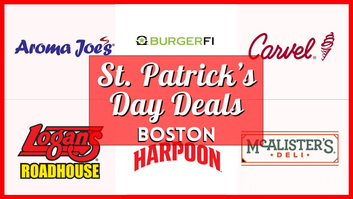 St Patrick's Day Deals Boston 2024