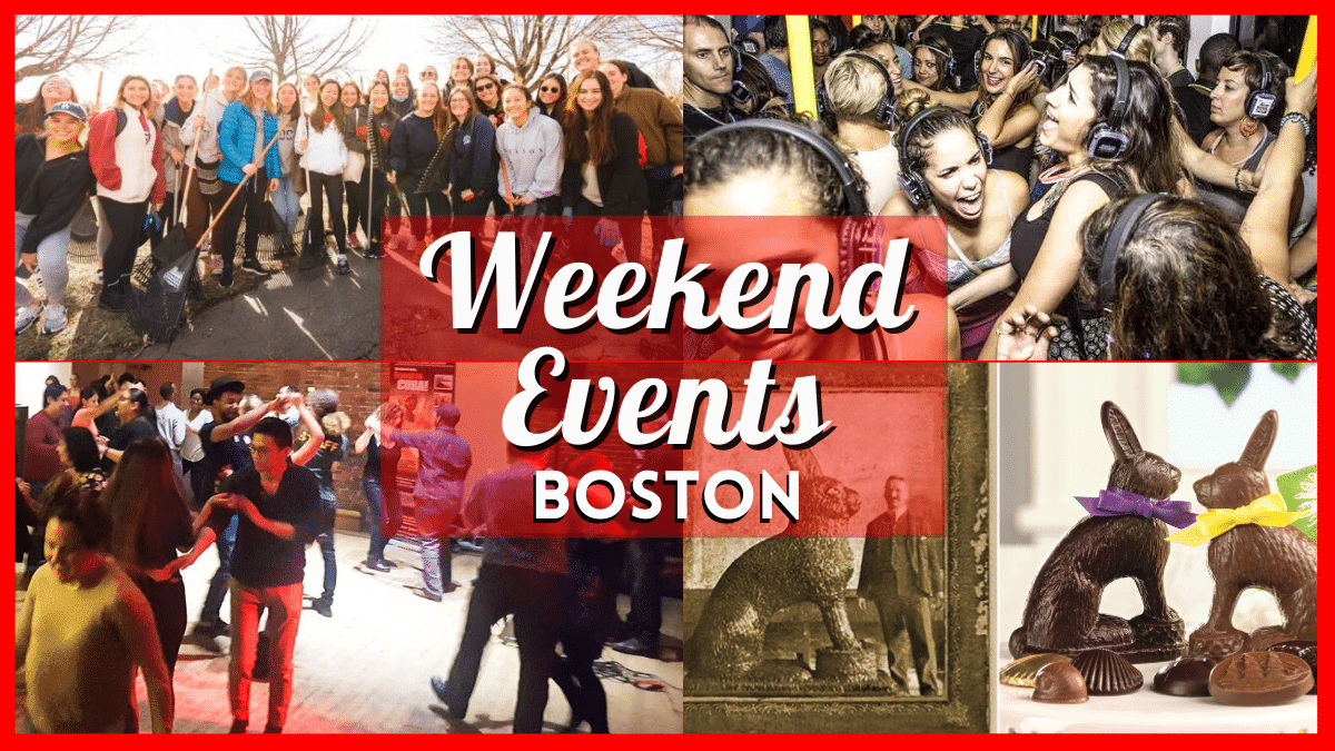 Things to do in Boston this Weekend of March 22 include the Women's History Month Celebration, Silent Disco Party!, & More!