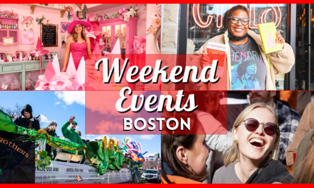 Things to do in Boston this Weekend of March 15 include the Bow Market Book Fair, St. Patrick’s Day Parade, & More!